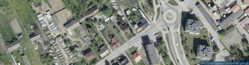 Zdjęcie satelitarne Długa ul.