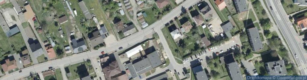 Zdjęcie satelitarne Długa ul.