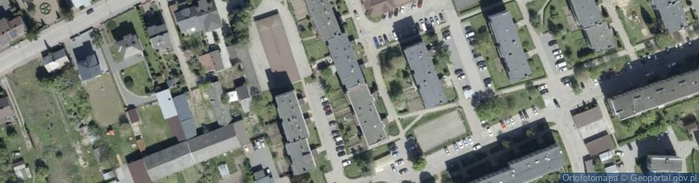Zdjęcie satelitarne Długa ul.
