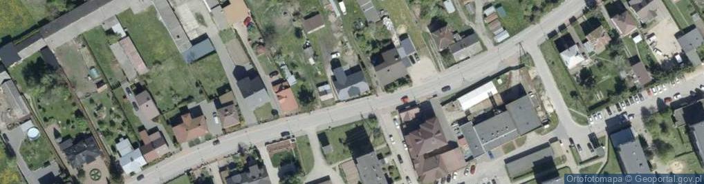 Zdjęcie satelitarne Długa ul.