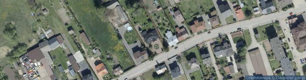 Zdjęcie satelitarne Długa ul.