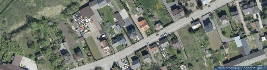 Zdjęcie satelitarne Długa ul.