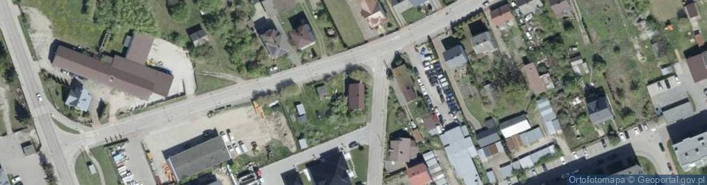 Zdjęcie satelitarne Długa ul.