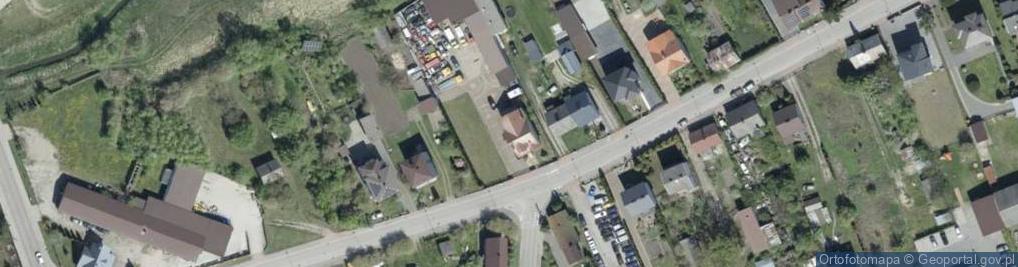 Zdjęcie satelitarne Długa ul.