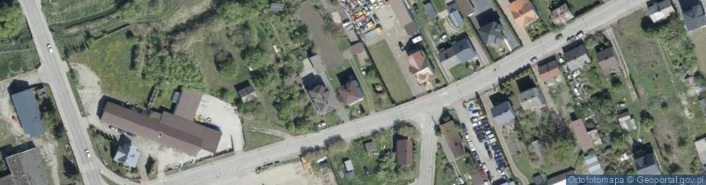 Zdjęcie satelitarne Długa ul.