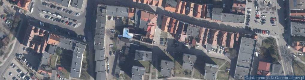 Zdjęcie satelitarne Długa ul.