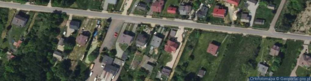 Zdjęcie satelitarne Długa ul.