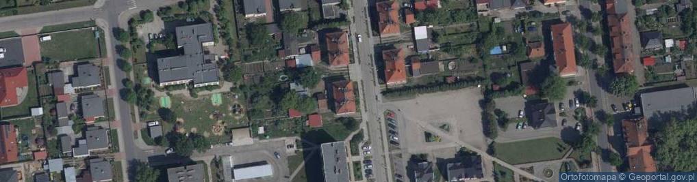 Zdjęcie satelitarne Długa ul.
