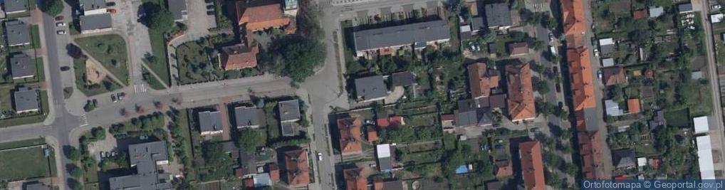 Zdjęcie satelitarne Długa ul.