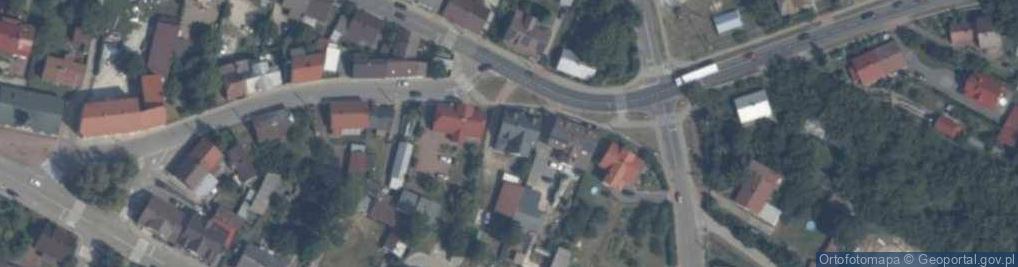 Zdjęcie satelitarne Długa ul.