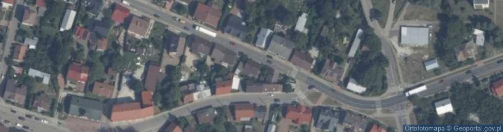 Zdjęcie satelitarne Długa ul.