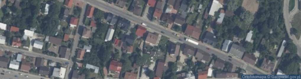 Zdjęcie satelitarne Długa ul.