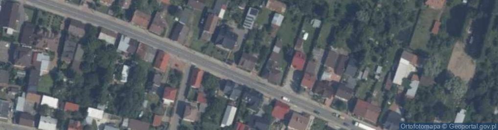 Zdjęcie satelitarne Długa ul.