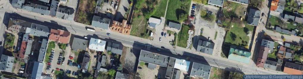 Zdjęcie satelitarne Długa ul.