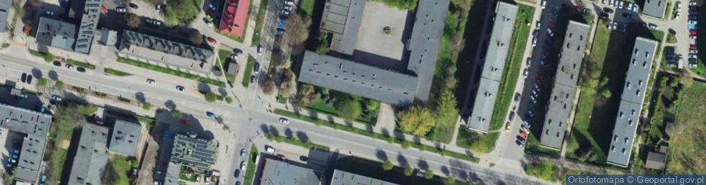 Zdjęcie satelitarne Długa ul.