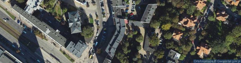 Zdjęcie satelitarne Dmowskiego Romana ul.