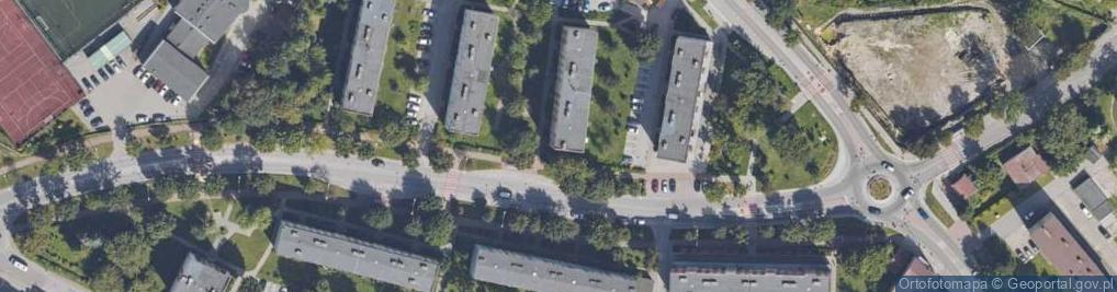 Zdjęcie satelitarne Dmowskiego Romana ul.