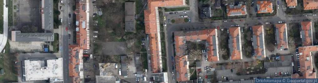 Zdjęcie satelitarne Dmowskiego Romana ul.