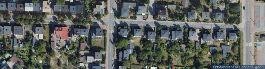 Zdjęcie satelitarne Dmowskiego Romana ul.