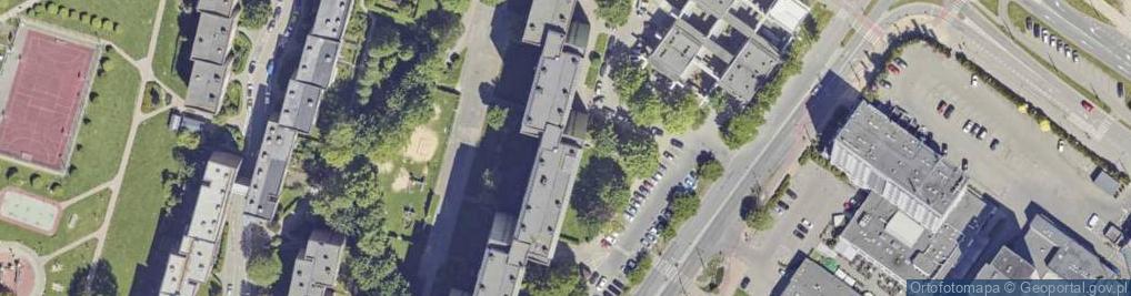 Zdjęcie satelitarne Dmowskiego Romana ul.