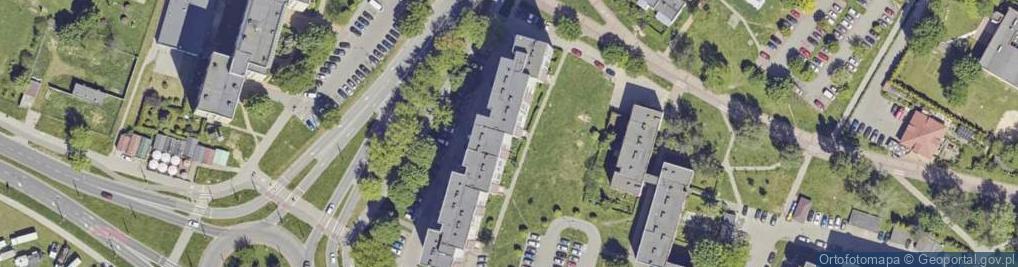 Zdjęcie satelitarne Dmowskiego Romana ul.