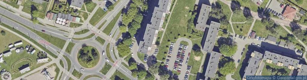 Zdjęcie satelitarne Dmowskiego Romana ul.