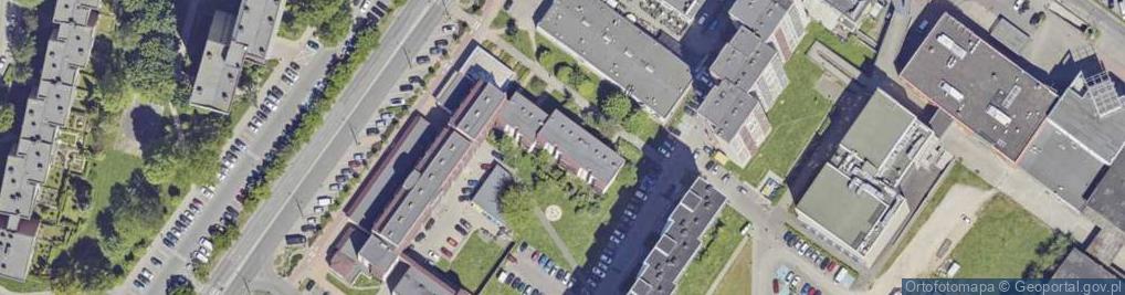 Zdjęcie satelitarne Dmowskiego Romana ul.
