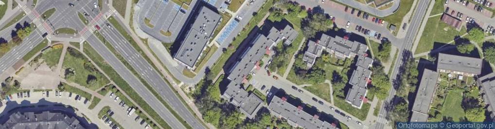 Zdjęcie satelitarne Dmowskiego Romana ul.