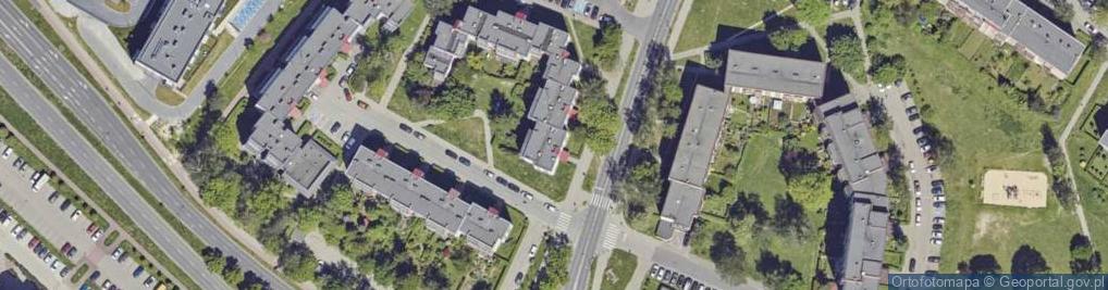 Zdjęcie satelitarne Dmowskiego Romana ul.