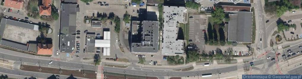 Zdjęcie satelitarne Dmowskiego Romana ul.