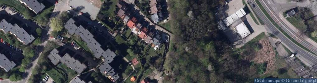 Zdjęcie satelitarne Doliny Miętusiej ul.