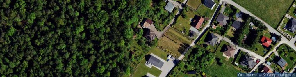 Zdjęcie satelitarne Do Lasu ul.