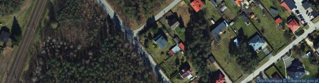 Zdjęcie satelitarne Dobryszycka ul.