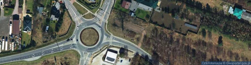 Zdjęcie satelitarne Dobryszycka ul.