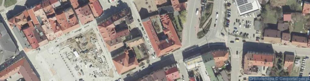 Zdjęcie satelitarne Dominikańska ul.