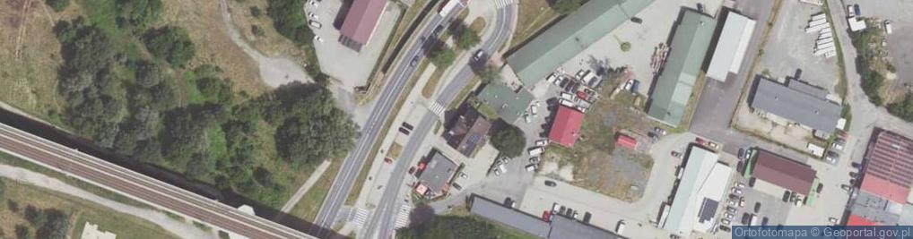 Zdjęcie satelitarne Dolne Młyny ul.