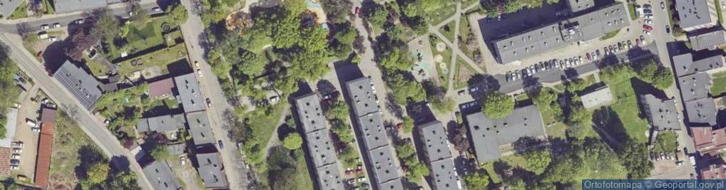 Zdjęcie satelitarne Dombka Pawła ul.