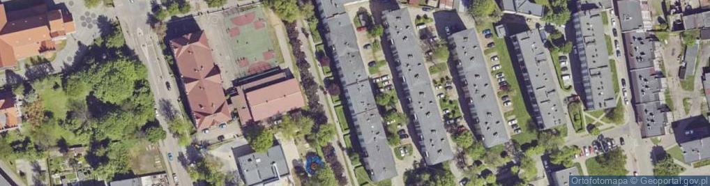 Zdjęcie satelitarne Dombka Pawła ul.