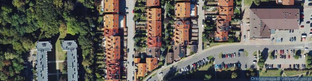 Zdjęcie satelitarne Domina Rajnholda ul.