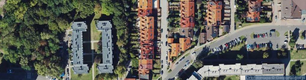 Zdjęcie satelitarne Domina Rajnholda ul.