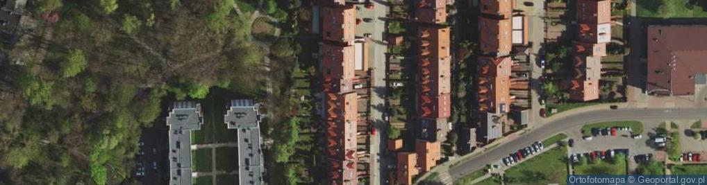 Zdjęcie satelitarne Domina Rajnholda ul.