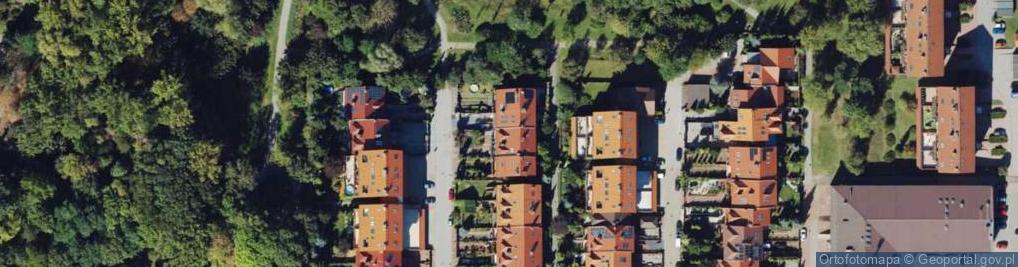 Zdjęcie satelitarne Domina Rajnholda ul.