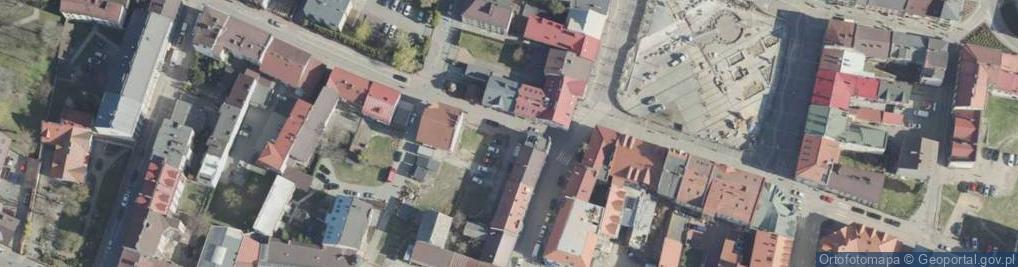 Zdjęcie satelitarne Dobczycka ul.