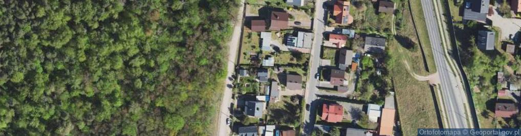 Zdjęcie satelitarne Dobrzańskiego-Hubala Henryka, mjr. ul.