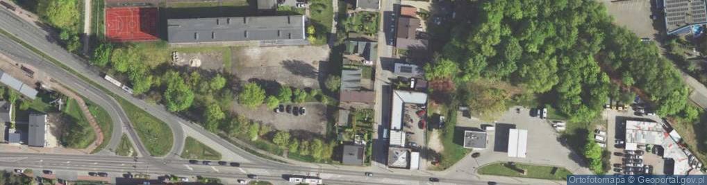 Zdjęcie satelitarne Dojazdowa ul.
