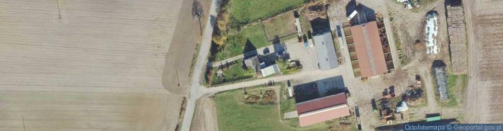 Zdjęcie satelitarne Dobieszewko ul.