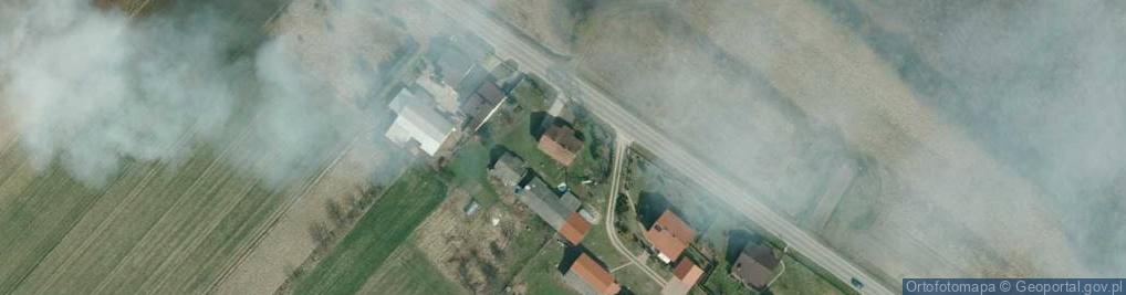 Zdjęcie satelitarne Dobrków ul.