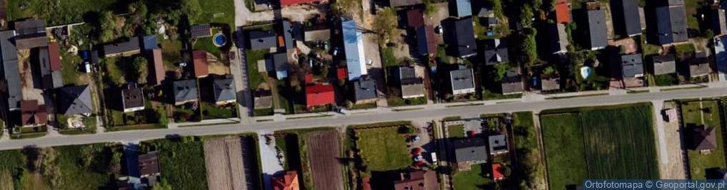 Zdjęcie satelitarne Dobroń Duży ul.