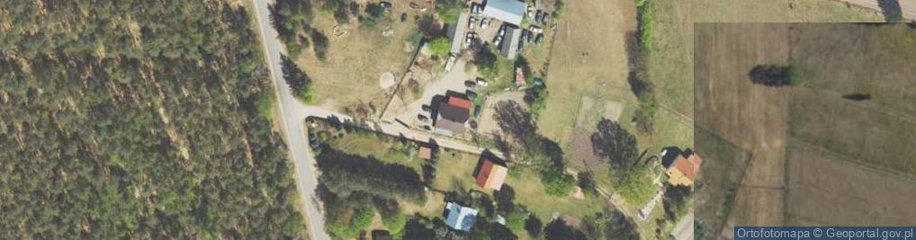 Zdjęcie satelitarne Dobry Las ul.