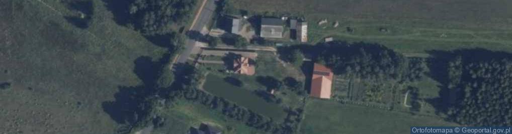 Zdjęcie satelitarne Domanice-Kolonia ul.